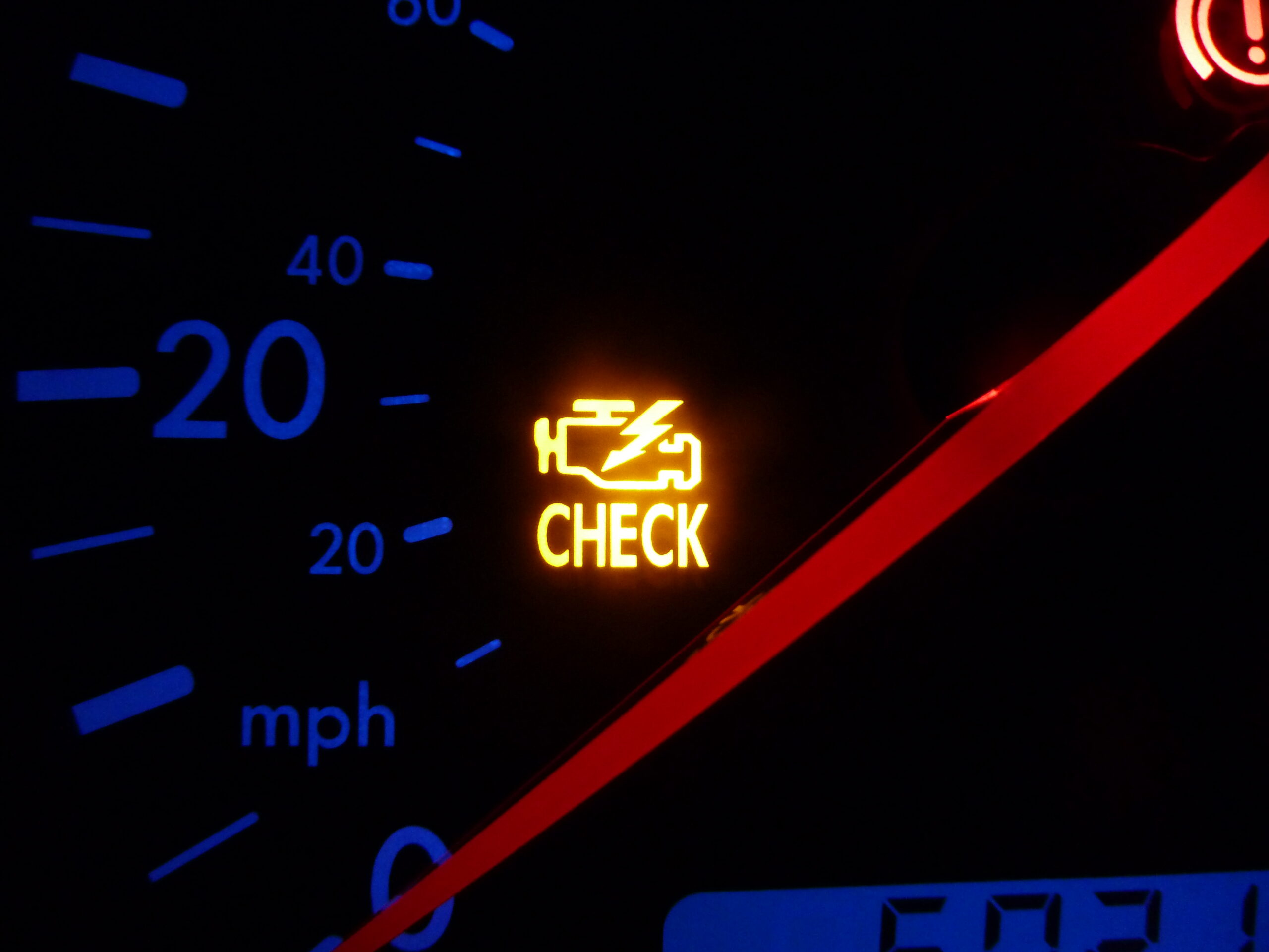 Check engine light